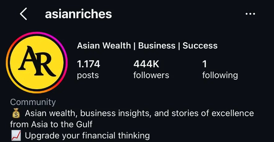 @asianriches theme page